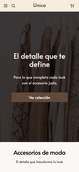 Diseño accesorios