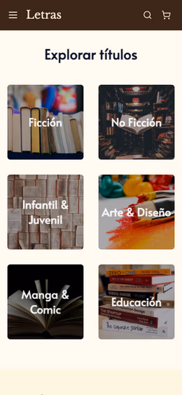 Diseño libreria