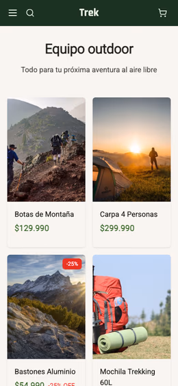 Vista mobile Outdoor